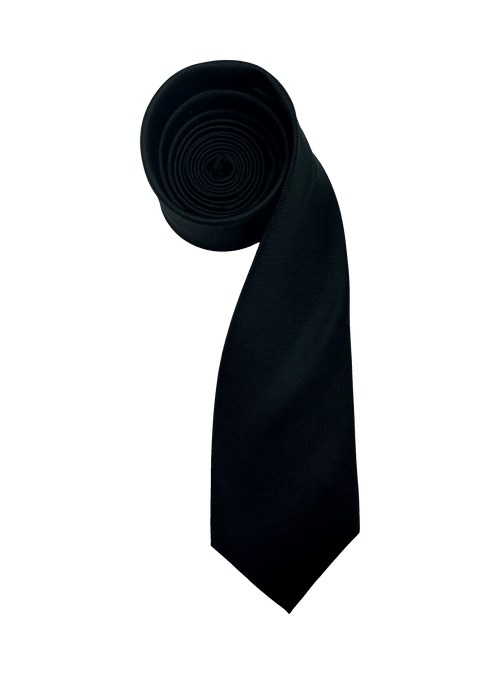 Greenwich Black Silk Tie