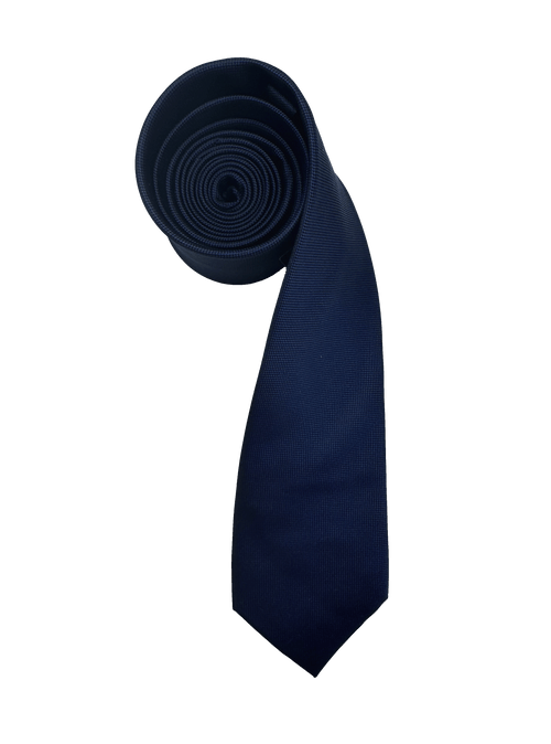 Greenwich Navy Silk Tie