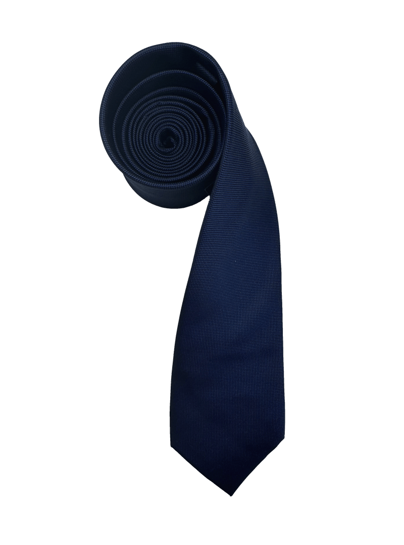 Greenwich Navy Silk Tie