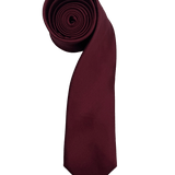 Burgundy Silk Tie