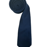 Navy Silk Tie