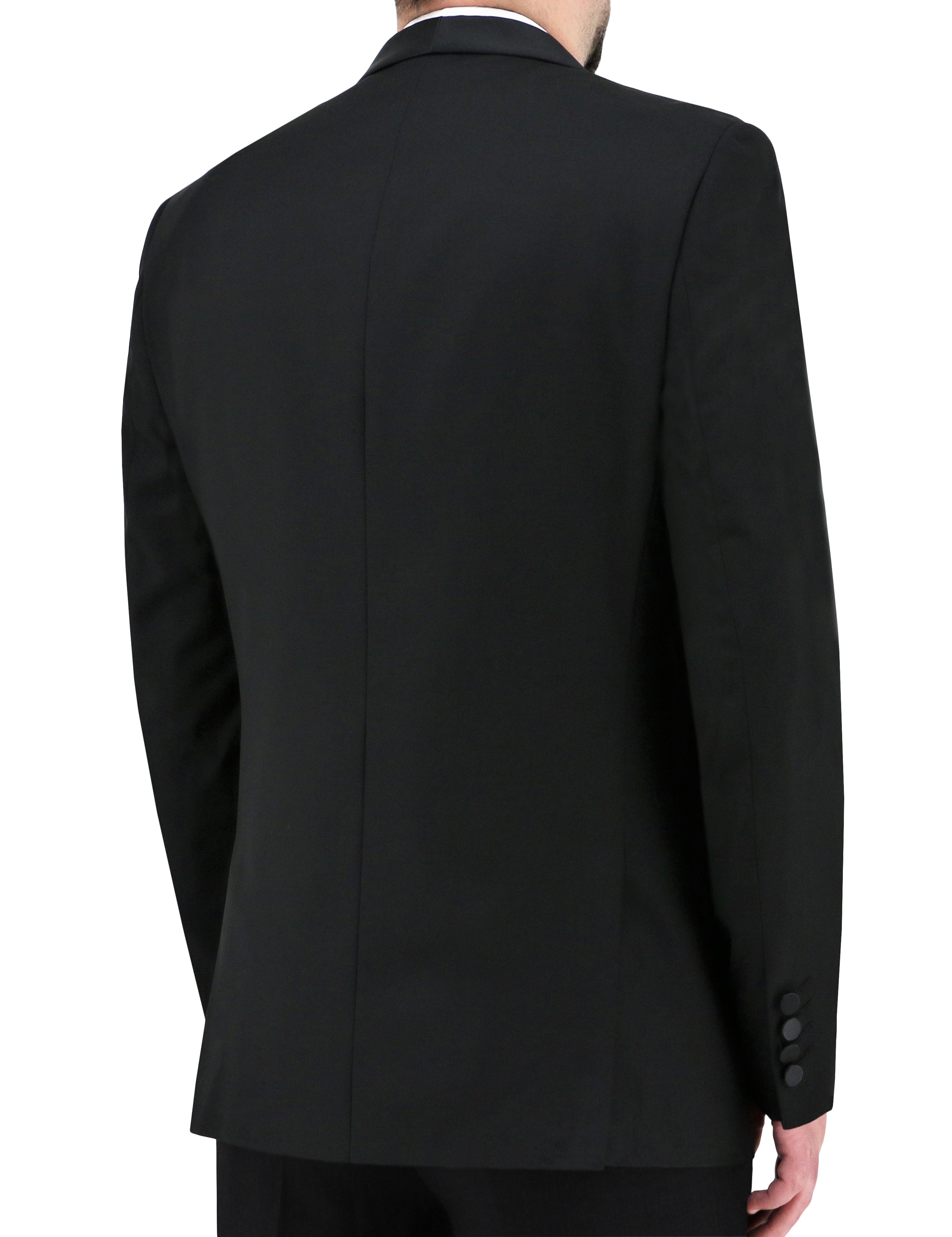 Shawl 5ZF Black Satin Dinner Jacket