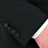 Shawl 5ZF Black Satin Dinner Jacket