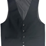 Bingo 5ZS Black Comfort Stretch Waistcoat - Youthwear