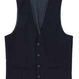 Dorset 112 Navy Wool Stretch Waistcoat
