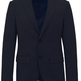 Lazio 112 Navy Wool Stretch Suit Jacket