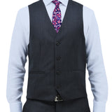 Luke 101 Navy Australian Merino Wool Waistcoat