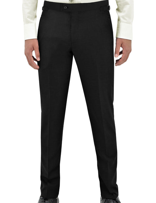 Blake 106 Black Wool Trouser