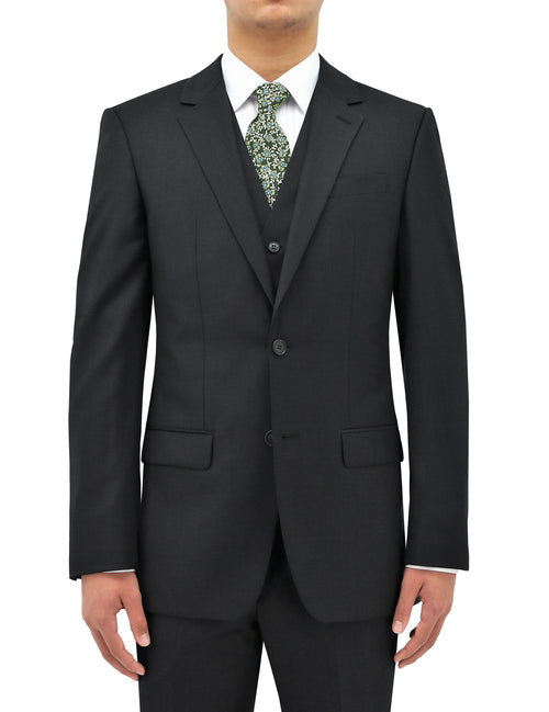 Shape 106 Charcoal Australian Merino Wool Suit Jacket