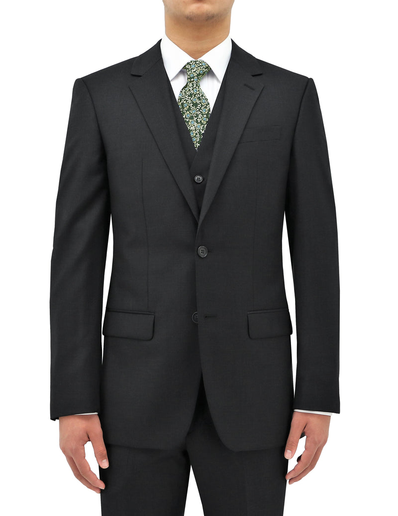 Shape 106 Charcoal Wool Suit Jacket