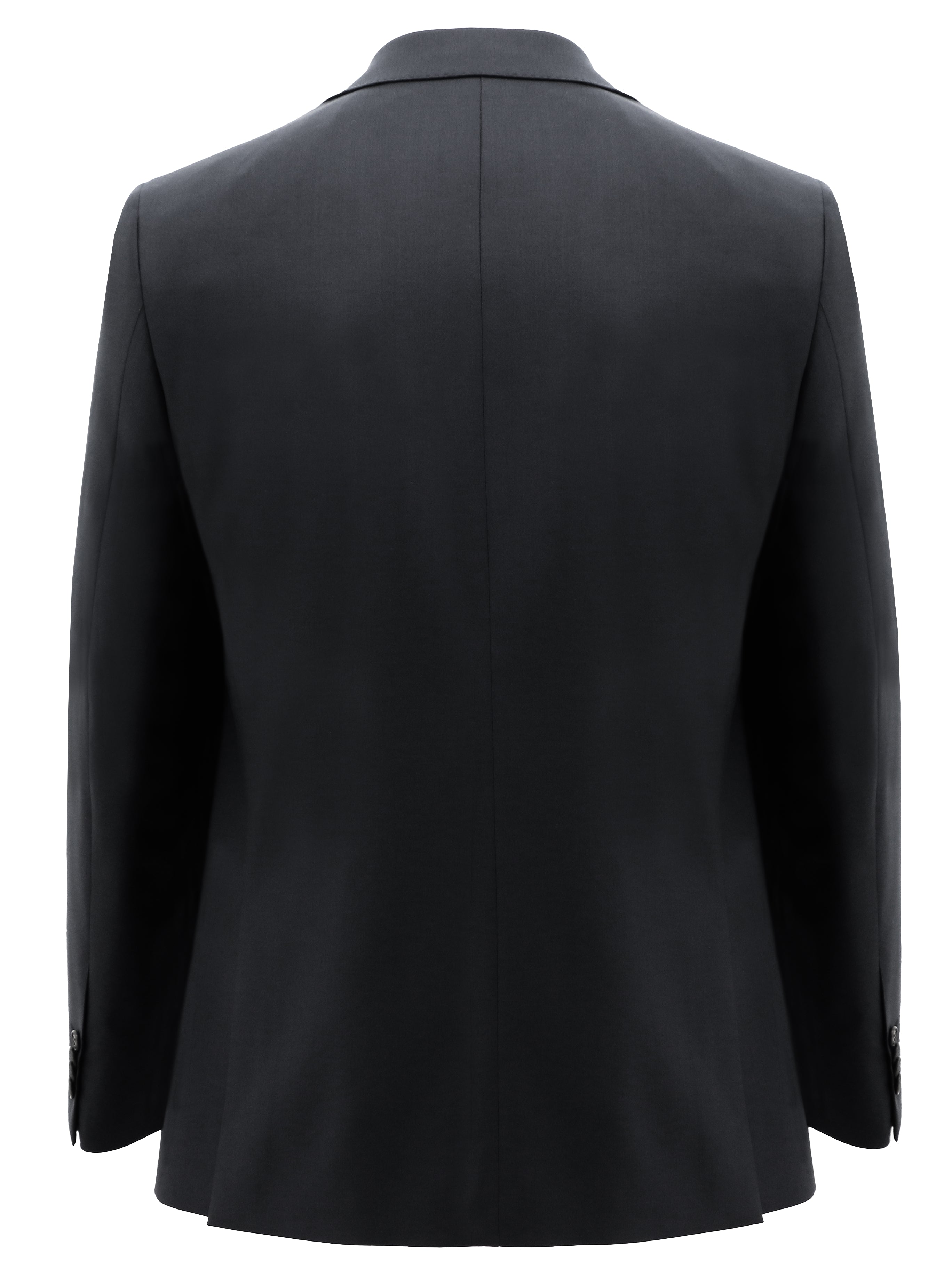 Lorenzo 113 Black Super 150 Wool Suit Jacket