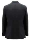 Lorenzo 113 Black Super 150 Wool Suit Jacket