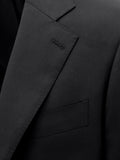Lorenzo 113 Black Super 150 Wool Suit Jacket