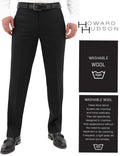 Bendigo Black Washable Wool Blend Trouser