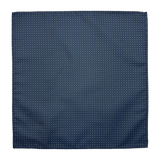 Tribeca Navy Dotted Pocket Square