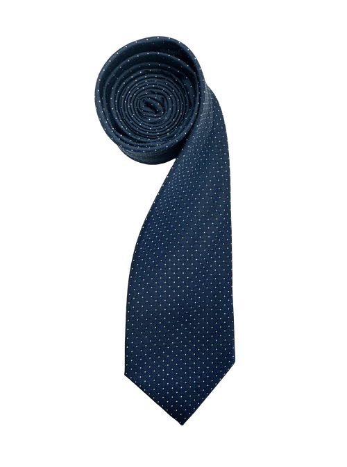Tribeca Navy Dotted Tie