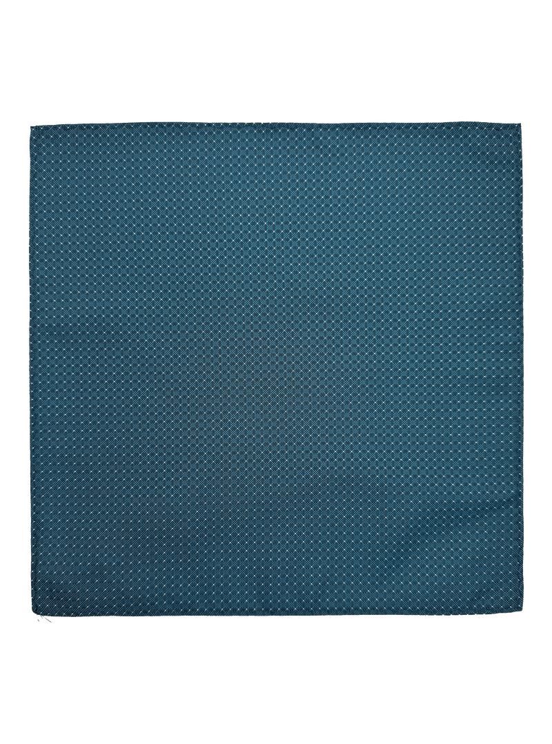 Tribeca Blue Dotted Pocket Square