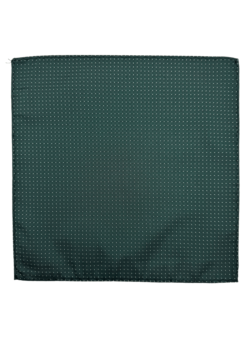 Tribeca Green Dotted Pocket Square