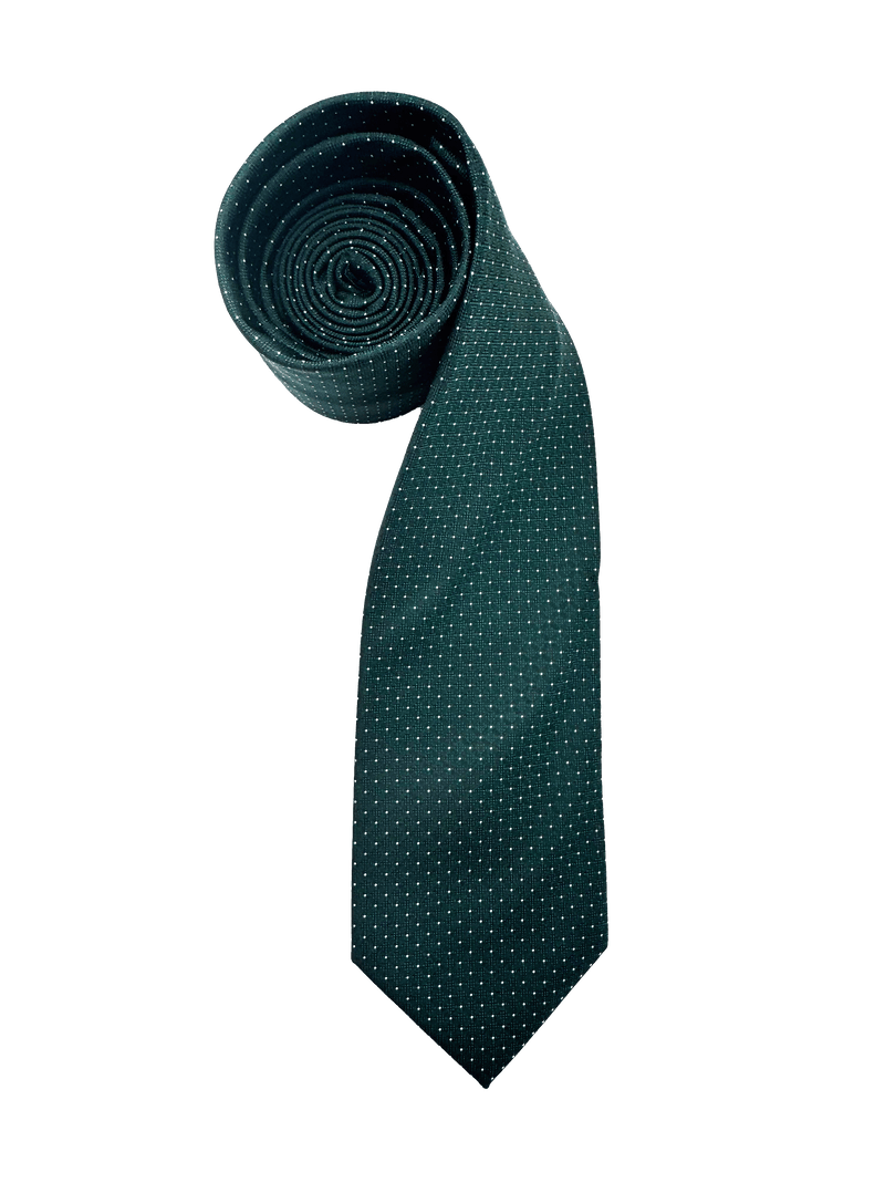 Tribeca Green Dotted Tie