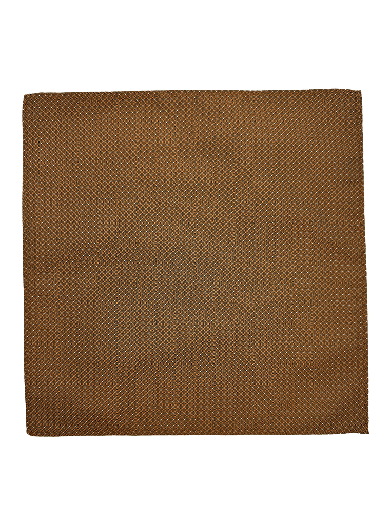 Tribeca Orange Dotted Pocket Square