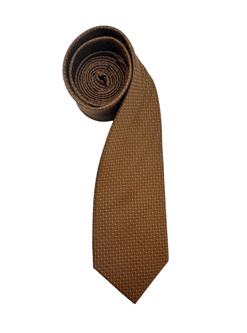 Tribeca Orange Dotted Tie