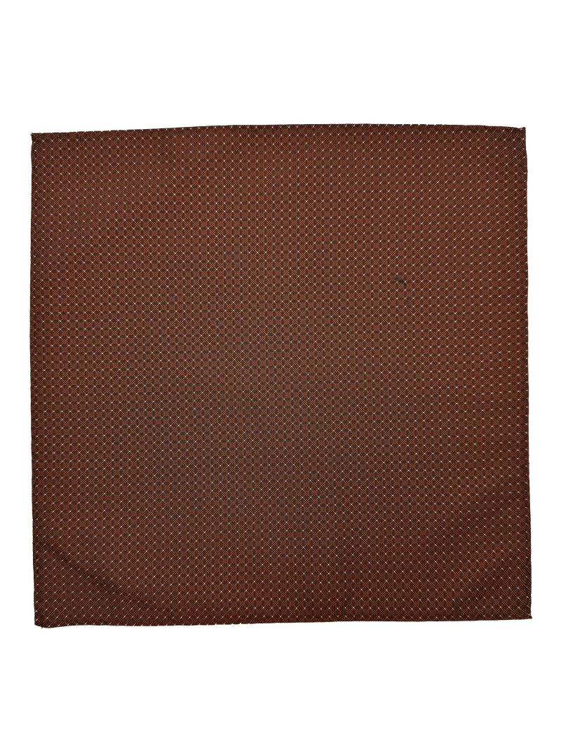 Tribeca Amber Dotted Pocket Square