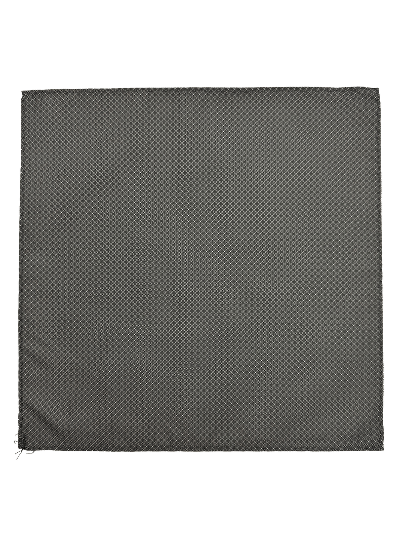 Tribeca Grey Dotted Pocket Square