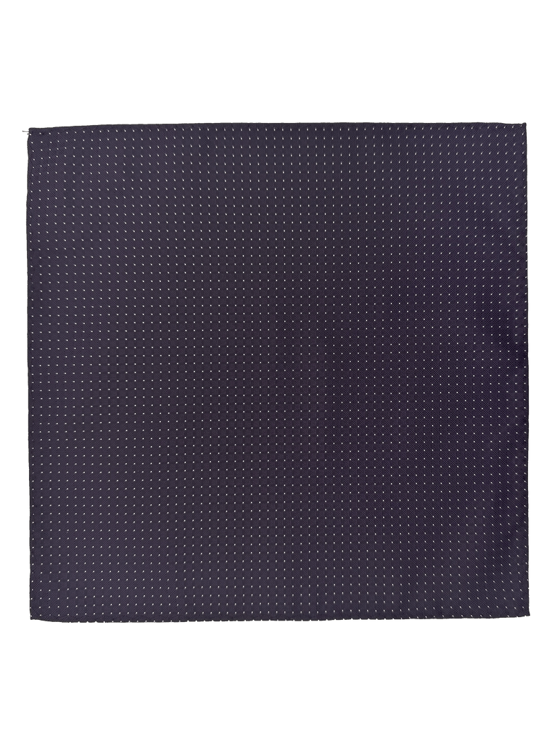 Tribeca Aubergine Dotted Pocket Square