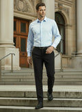 Edward Machine Washable Wool Blend Trouser
