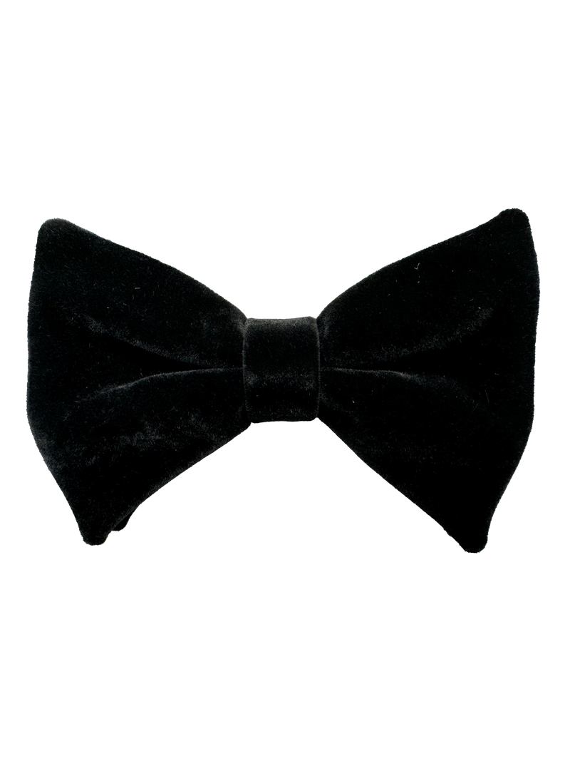 Black Velvet Bow Tie