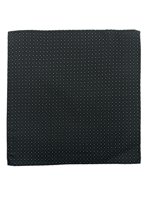 Blue Square Prink Silk Pocket Square