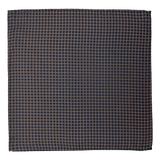 Houston Orange Geo Silk Pocket Square