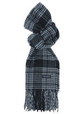 Blue Checked Scarf