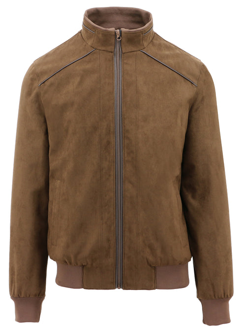 Robert Tan Feux Suede Jacket