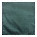 Irving Dark Green Micro Dot Textured Pocket Square