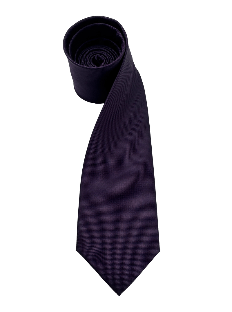 Columbus Purple Self-Textured Tie
