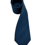 Perry Blue Rosette Tie