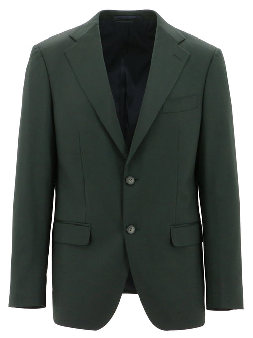 Forli Blake Green Wool Stretch Suit