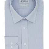 Liberty Business Light Blue Textured Shirt