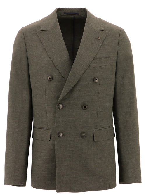 Monza Blake Brown Double Breasted Suit