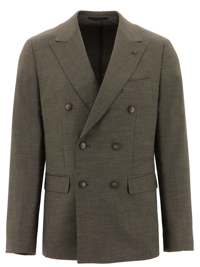 Monza Blake Brown Double Breasted Suit