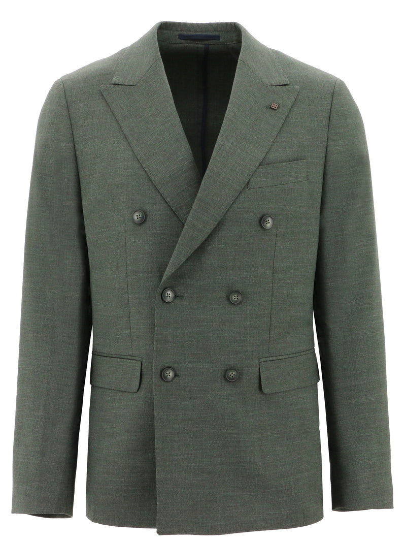 Monza Blake Olive Double Breasted Suit