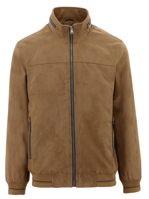 Bobby Coffee Microsuede Jacket