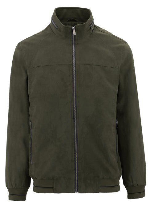 Bobby Olive Microsuede Jacket