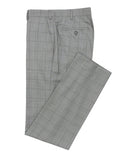 Parker Edward Light Grey Checked Suit