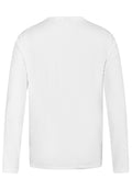 White Long Sleeve Crew