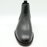 Anton Black Leather Chelsea Boot