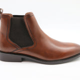 Anton Cognac Leather Chelsea Boot
