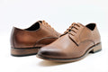 Christiano Tan Leather Derby Shoe