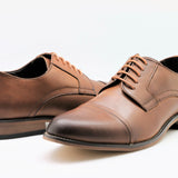 Lionel Tan Leather Derby Shoe